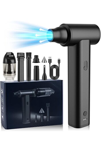 Generic Compressed Air Duster — 130000 RPM Full Metal Rechargeable Cordless
