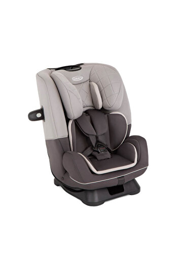 Graco SlimFit Iron car seat, 40-145 cm, R129 certified and ADAC tested