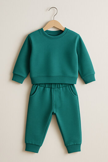 Gocoland Unisex Children's 2-Piece Tracksuit Pajama Set