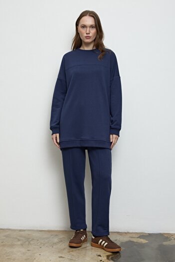QANU Vera Tracksuit Set Navy Blue