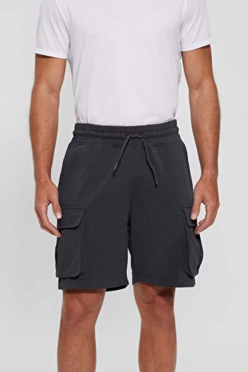 Guess shorts with pockets and drawstring Black