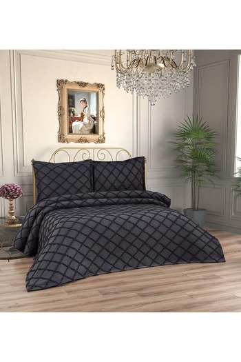 d'niss home touch of nature in your home Nordic Eva 3 Piece Double Bedspread