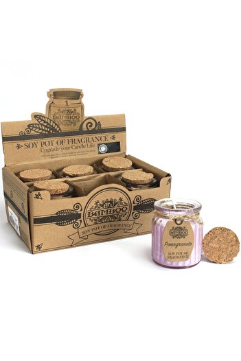 OEM Scented Soy Wax Candle – Pomegranate | Sensual Treat with Pomegranate Aroma