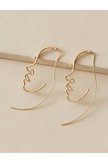 Inovius Abstract Earrings Girl Profile - 30034