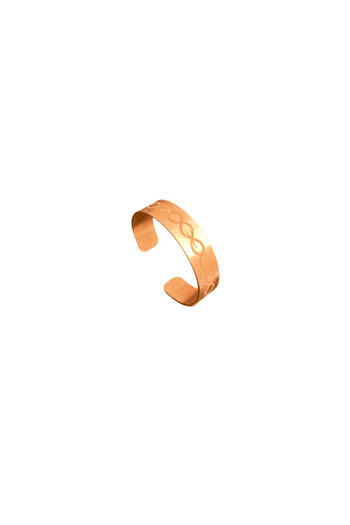 FM Handmade Stylish Infinity Chain Motif Copper Ring – Adjustable Elegant and Meaningful Design
