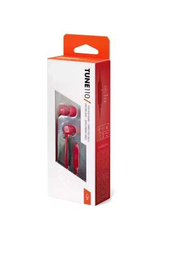 UBL Tune T110 Wired In Ear Headphones Red
