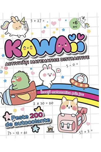 Editura Didactica Publishing House Kawaii. Activitati matematice distractive, White S