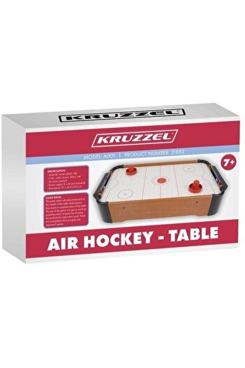 KRUZZEL Wooden Air Hockey Game