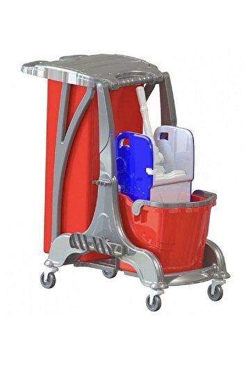 DacEnergy Cleaning cart, made of plastic, ergonomic design, one bucket, 25 liters, stand...
