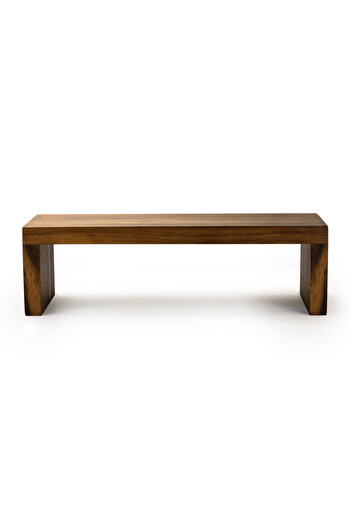 Billi Acacia Wood Footed Sushi Board 35x12x10CM - Premium with Raised Stand, Brown