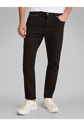 Calvin Klein Men Authentic Cloudy Black Tapered Dad Jeans