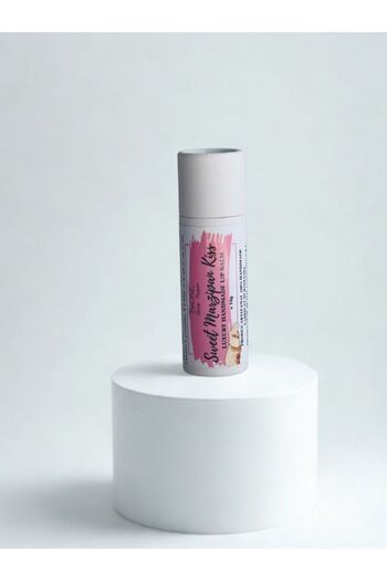 BeOne Cosmetics SWEET MARZIPAN KISS ~ Nourishing lip balm with marzipan flavor ~ 10g, 100% natural,
