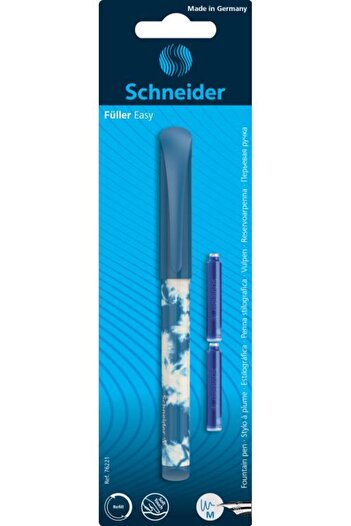 SCHNEIDER Easy pen + 2 Schneider refills/blister, blue