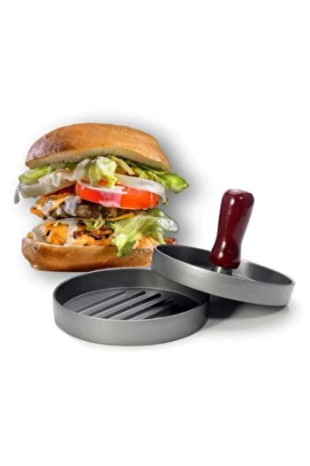 K KATHODE Hamburger press with non-stick coating, K KATHODE, With removable ergonomic handle, For the piece