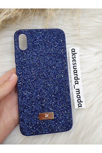 ZB Aksesuarda Moda iPhone XS Max Compatible Stone Luxury Branded Swrovski Case