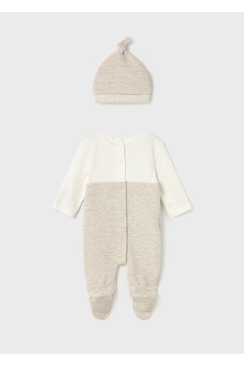 MAYORAL Baby Boy Hat and Booties Jumpsuit Set 2609