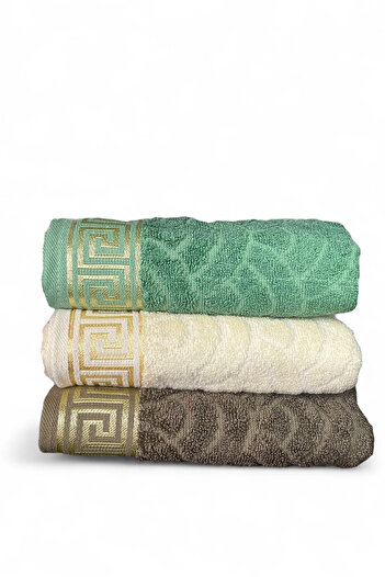 Mokita Home 3-Piece 50X90 cm Bamboo Hand and Face Towel Set