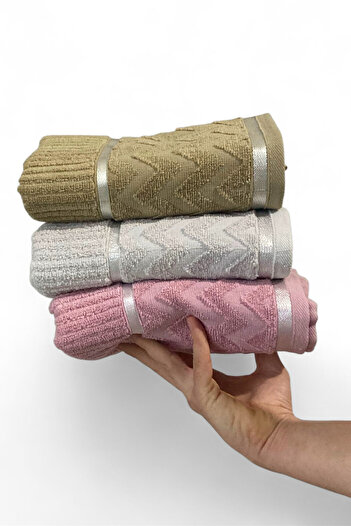 Mokita Home 3-Piece 50X90 cm Bamboo Hand and Face Towel Set