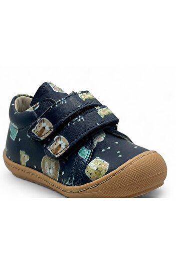Perlina Leather Orthopedic Sole Baby Girl First Step Shoes