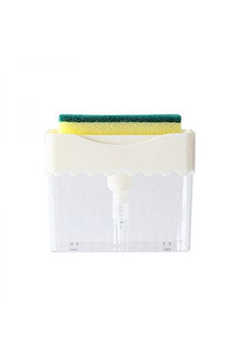 Rovitech Dishwashing Liquid Dispenser, 385 ml, White