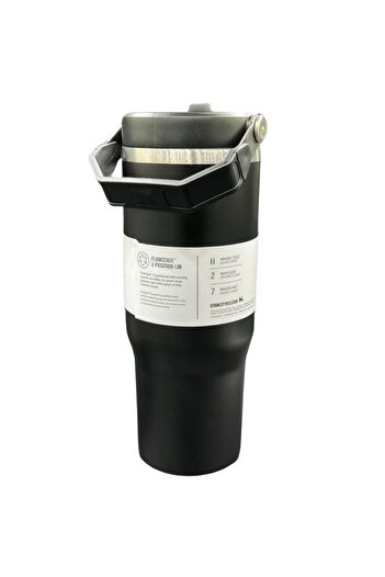 On Styles IceFlow Stainless Steel Tumbler with Straw