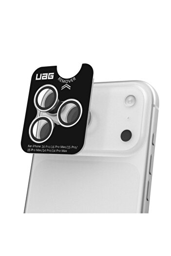 UAG iPhone 17 Pro Lens Shield film, gray
