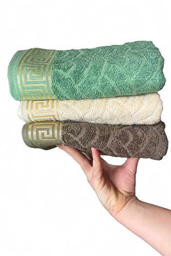Mokita Home 3-Piece 50X90 cm Bamboo Hand and Face Towel Set