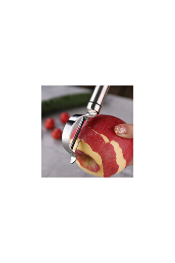 Rovitech Vegetable and Fruit Peeler, Stainless Steel, 17.8 x 3.4 cm