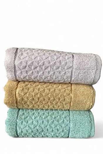 Mokita Home 3-Piece 50X90 cm Bamboo Hand and Face Towel Set