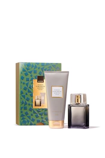 AVON Gift Set TTA Today for Him - Eau de Toilette 75 ml + 2-in-1 Shower Gel 200 ml, gift box