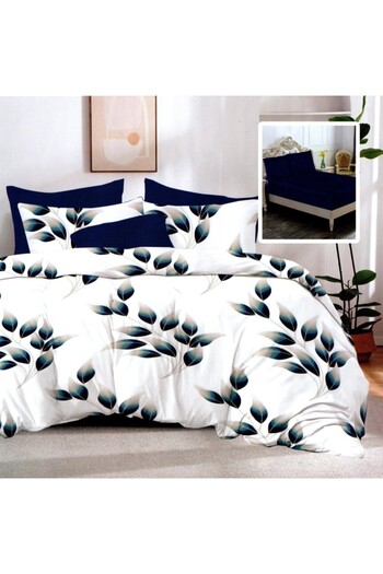 Pucioasa 6-piece finet bedding set, leaves
