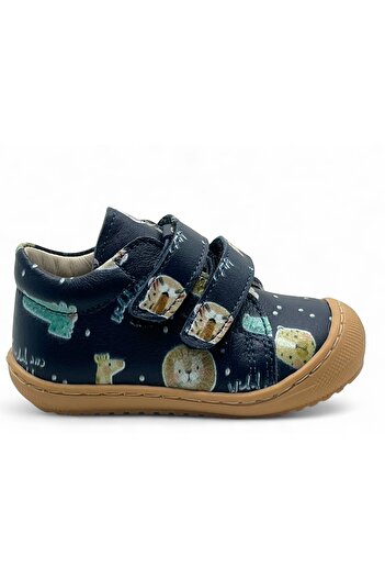 Perlina Leather Orthopedic Sole Baby Girl First Step Shoes