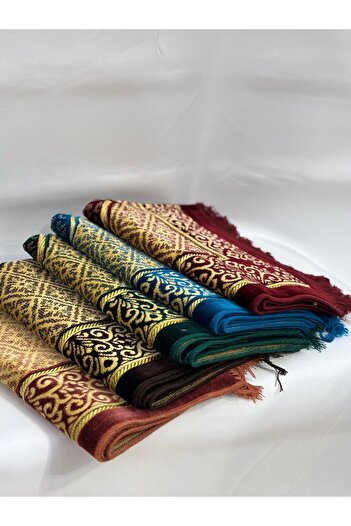 GÜRLEK TEKSTİL Velvet Prayer Rug Luxury - Dodye Prayer Rug Gürlek