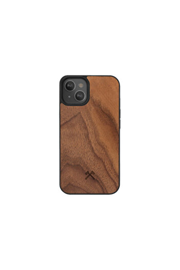 Woodcesories Woodcessories protective case with MagSafe for iPhone 13 Mini, Walnut