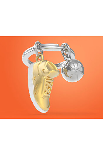 Metalmorphose Metal keychain, adidas basketball model,