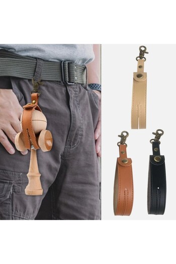 LEIBOO Kendama Case, Kendama Storage Case, Eco-Leather, Buckle with Aga