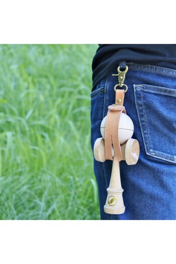 LEIBOO Kendama Case, Kendama Storage Case, Eco-Leather, Buckle with Aga