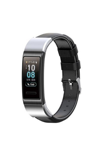 Other Leather strap for Huawei Band 3/4 PRO (Black)