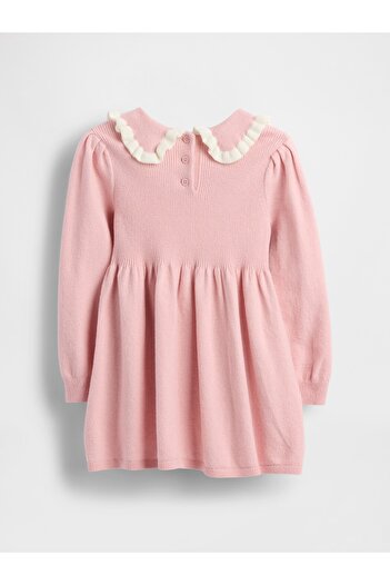 GAP Kız Bebek Pembe CashSoft Elbise