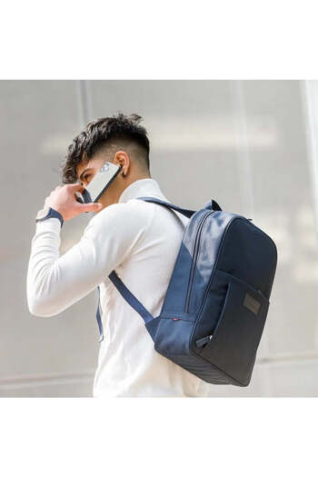 dbramante1928 Champs Elysees 15" Backpack, Blue