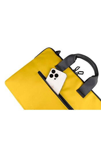 Tucano Gommo 13-14" Slim Brief Laptop Bag, Yellow