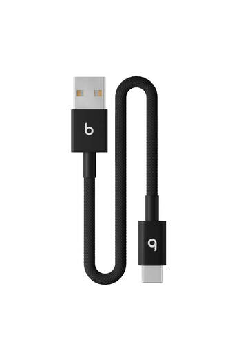 Apple Beats USB-A to USB-C Cable, 20 cm, Woven, Black