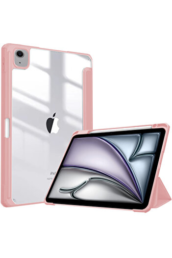 Other Hard Crystal Case for iPad Air 13 Gen. 6 2024 (Pink)