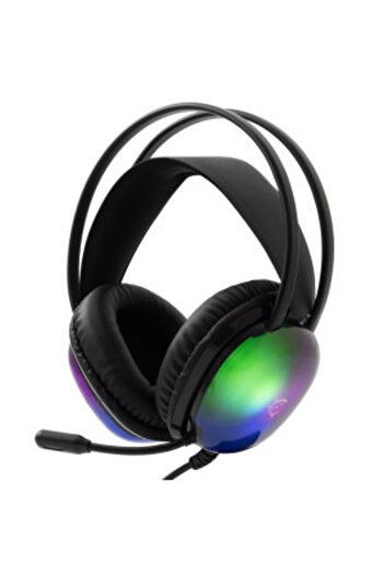 white shark Casti Gaming GH-2444 PEACOCK Black