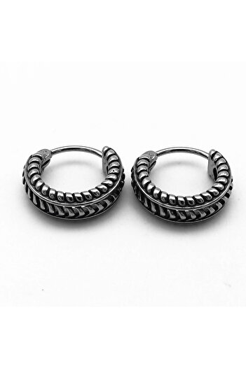 Viking Special Design Ring-Passable 316L Stainless & Tarnish-Free Steel Earrings Pair