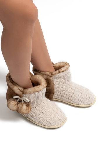 Twigy Γυναικείες μπότες για το σπίτι Victoria Beige 36/41