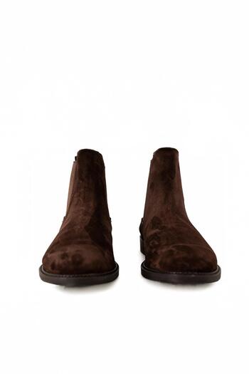 GIESTO Classic Brown Suede Boots