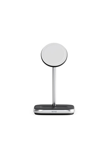 Epico ISTYLE 2-in-1 MagSafe Wireless Charging Station, Black