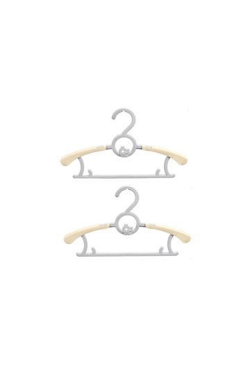 LITTLE ANGEL - Baby Clothes Hanger Stackable Retractable -10 Pcs