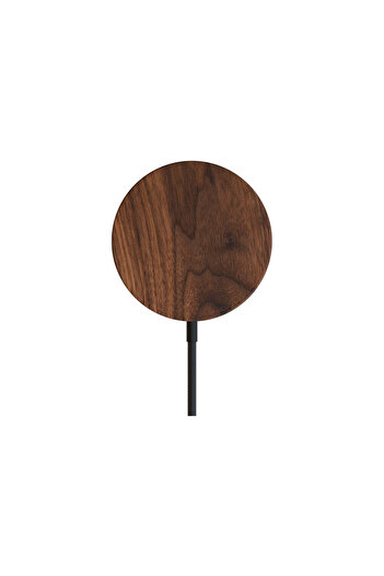 Woodcesories Woodcessories MagPad Wireless Charger, Walnut/Fabric
